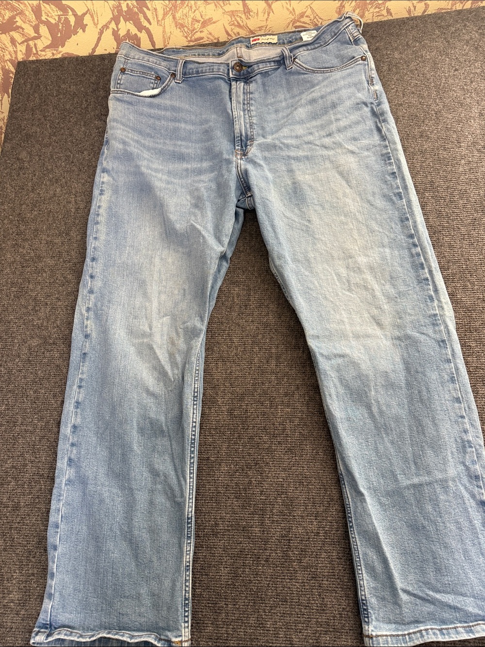 Wrangler Light Blue Bootcut Men's Jeans